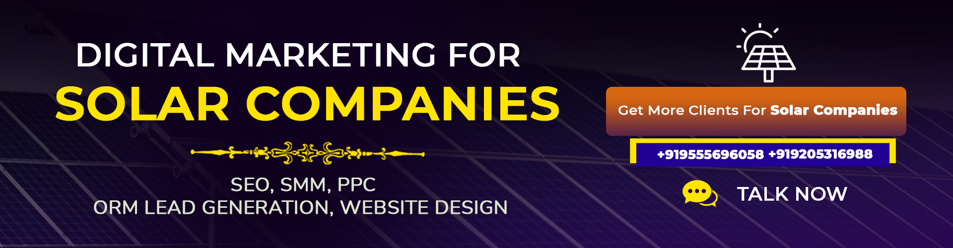 digital marketing for solar agency